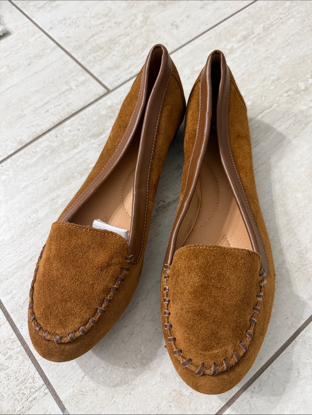 Sofft ..size 9 Women’s Suede loafer Flats in Brown
